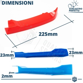 3x Riñones Rejilla para Bmw X1 F48 Facelift CON 7 Bandas Verticales en Colores M Sport en ABS