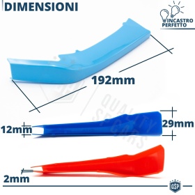 3x Riñones Rejilla para Bmw Serie 1 F40 CON 7 Bandas Verticales en Colores M Sport en ABS