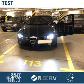 Coppia Lampadine di Ricambio Bi-Xenon D1S per ALFA ROMEO 159 Luci Bianco Ghiaccio 6000K 35W