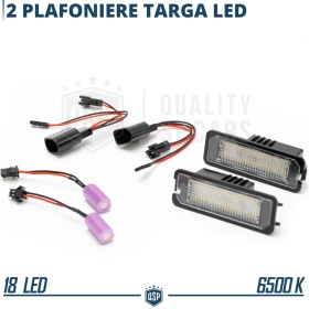 2 Luces de Matricula LED para Bentley Azure 2 CANbus 18 LED 6500K Blanco Frío Plug & Play