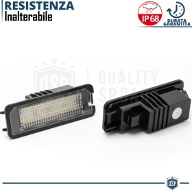 2 Luces de Matricula LED para Bentley Azure 2 CANbus 18 LED 6500K Blanco Frío Plug & Play