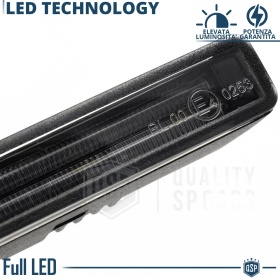 2 Luces de Día LED DRL Universales para Coches 18CM | HOMOLOGADAS Luz Blanca Potente | CANbus