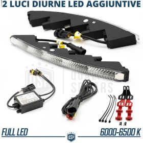 2 Luces de Día LED DRL Universales para Coches 29CM | HOMOLOGADAS Luz Blanca Potente | CANbus