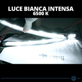 2 Luces de Día LED DRL Universales para Coches 29CM | HOMOLOGADAS Luz Blanca Potente | CANbus