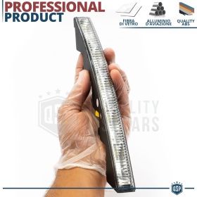 2 Luces de Día LED DRL Universales para Coches 29CM | HOMOLOGADAS Luz Blanca Potente | CANbus