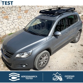 Portaequipajes de Techo para Coches, Cesta de Equipajes de Viaje Off-road en Aluminio Negro
