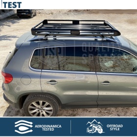 Portaequipajes de Techo para Coches, Cesta de Equipajes de Viaje Off-road en Aluminio Negro