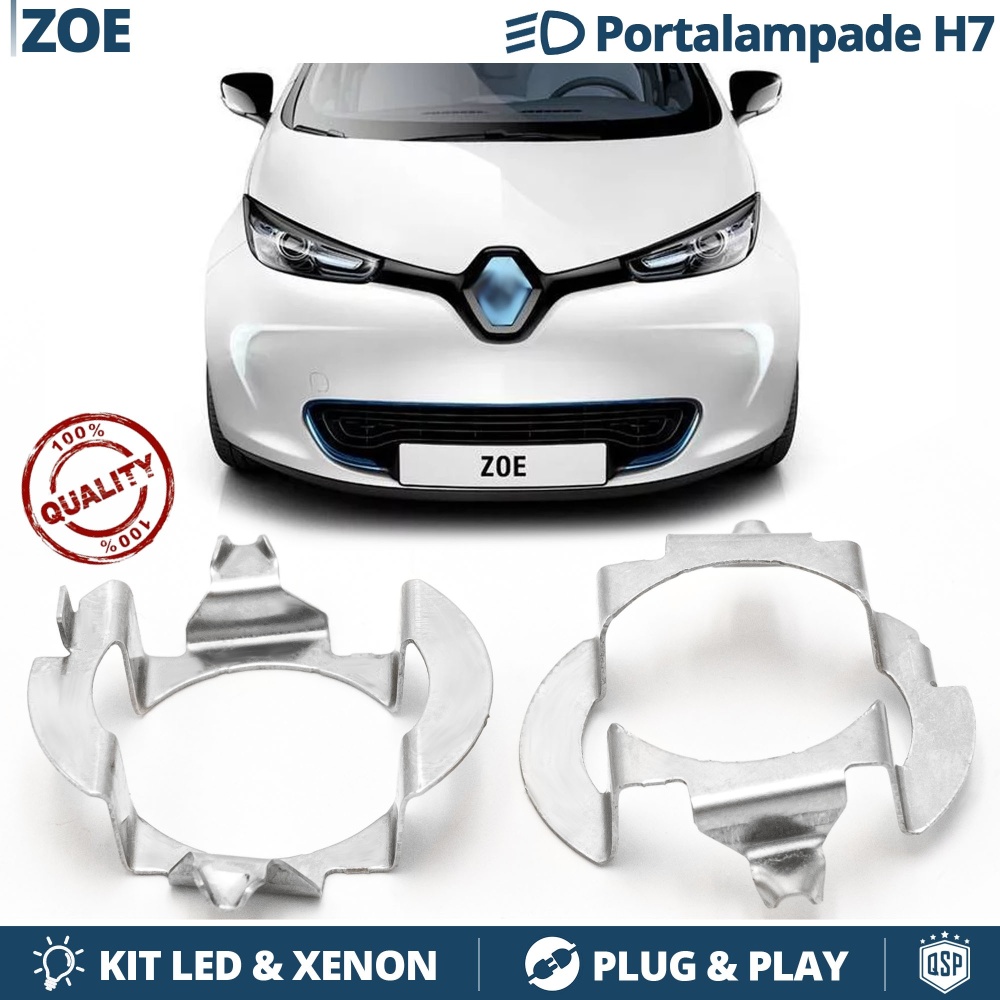2X Adaptatores del Retenedor Soporte Bombilla para Montaje KIT LED H7 para PER RENAULT ZOE 2X Adaptatores del Retenedor Soporte Bombilla para Montaje KIT LED H7 para PER RENAULT ZOE