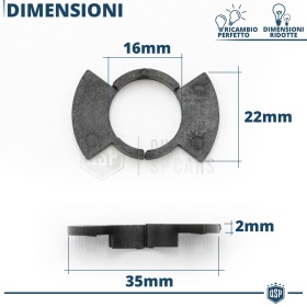 2X Adaptatores del Retenedor Soporte Bombilla Montaje KIT LED para Honda Civic, CR-V, Accord, S2000
