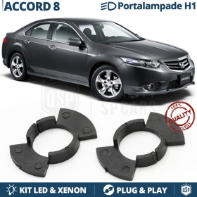 2X Adaptatores del Retenedor LED H1 para HONDA ACCORD 8 Soporte Bombilla Montaje KIT LED