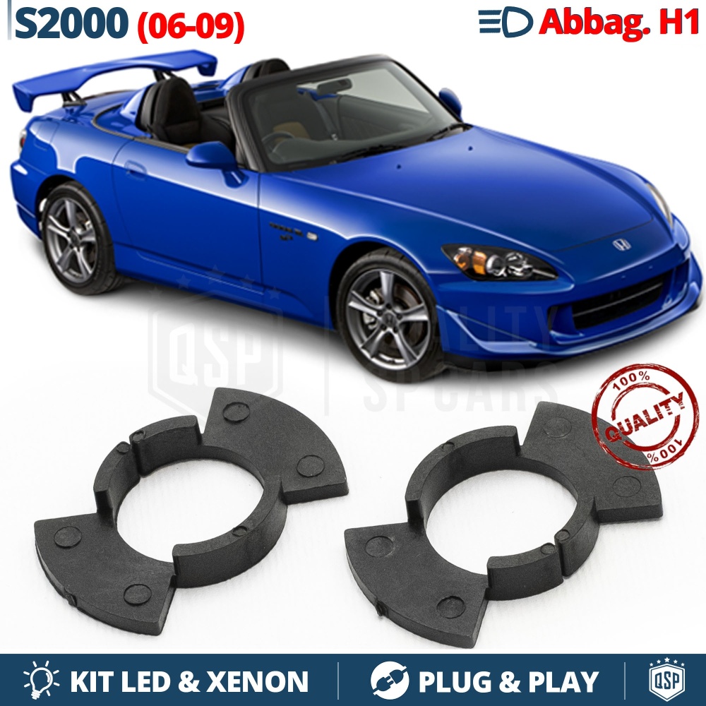 2X Adaptatores del Retenedor LED H1 para HONDA S2000 Facelift 2 Soporte Bombilla Montaje KIT LED 2X Adaptatores del Retenedor LED H1 para HONDA S2000 Facelift 2 Soporte Bombilla Montaje KIT LED