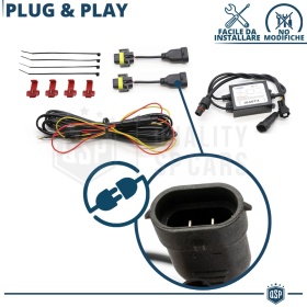 Faros Antiniebla LED DRL Para Ford C-Max 2 Pre-Facelift APROBADOS con Luces Diurnas LED Blancas