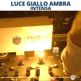 2 Lampadine LED T15 W16W CANbus | Luce FRECCE DIREZIONALI 360° Arancione | Plug & Play