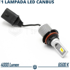 1x Bombilla LED HB1 | Blanco Frío 6500K Potente 4000LM | CANbus Sin Error, Plug & Play