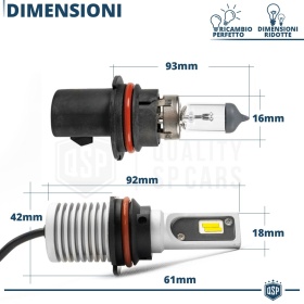 Kit LED HB1 CANbus Plug & Play | Conversión LED LUCES DE CRUCE + CARRETERA |  6500K Blanco Frío