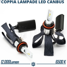 Kit LED H15 CANbus Luces Diurnas DRL + Luces de Carretera 6500K Blanco 12000 LUMEN