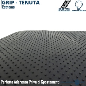 Alfombrillas para Coche de Goma Universales Originales GOODYEAR | Moldeable Negras