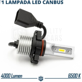 1x Bombilla LED PSX24W | Blanco Frío 6500K Potente 4000LM | CANbus Sin Error, Plug & Play