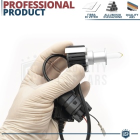 Kit Bombillas LED H3 de Cuarzo 360° CANBUS | Luz Blanca Potente 6500K 55W