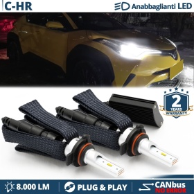 Kit LED HIR2-HIR para TOYOTA C-HR | Luces de Cruce + Carretera LED | CANbus 6500K