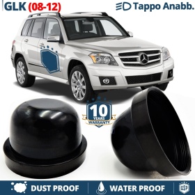 1 TAPPO MAGGIORATO FARI Anabbaglianti per MERCEDES GLK (08-12) Coperchio ANTIPOLVERE Installazione KIT LED E XENON