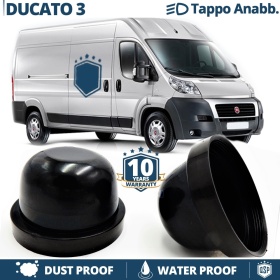 1 TAPÓN GUARDAPOLVO de faro Cubierta Bombilla para FIAT DUCATO 3 (06-14) Luces de Cruce Installación Kit Led Xenon