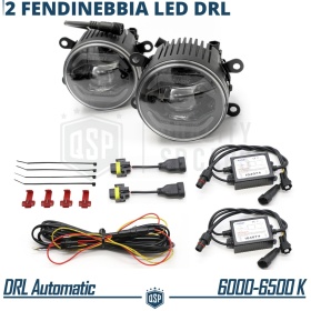 Faros Antiniebla LED DRL Para Porsche Cayenne 1 Pre-Facelift APROBADOS con Luces Diurnas LED Blancas