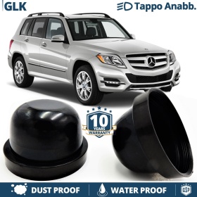 1 TAPPO MAGGIORATO FARI Anabbaglianti per MERCEDES GLK RESTYLING (12-15) Coperchio ANTIPOLVERE Installazione KIT LED E XENON