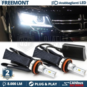 Bombillas LED H11 para Fiat FREEMONT Luces de Cruce CANbus | 6500K Blanco Frío 8000LM
