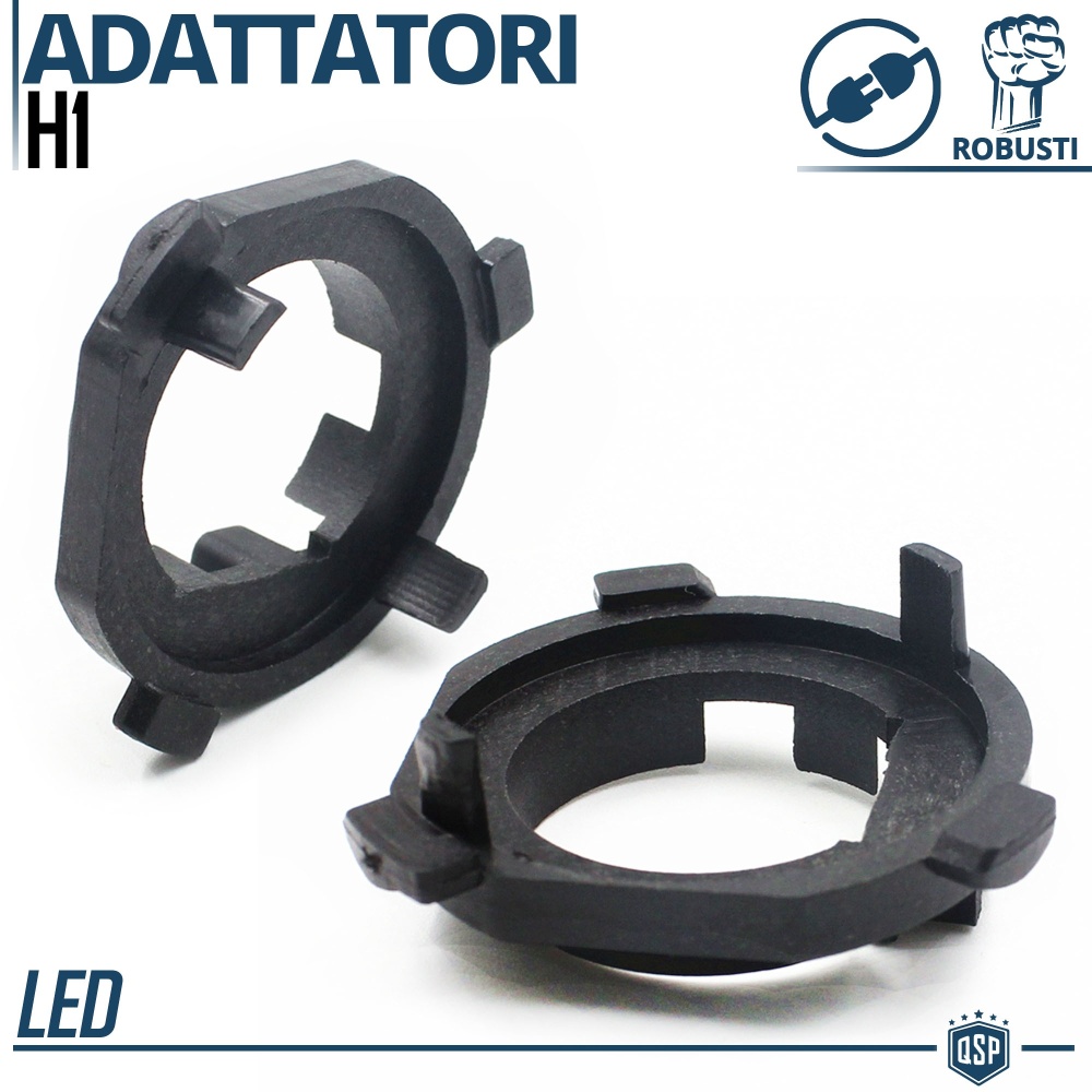 2 Adaptatores H1 del Retenedor Soporte Bombilla para Montaje KIT LED H1 para Hyundai 2 Adaptatores H1 del Retenedor Soporte Bombilla para Montaje KIT LED H1 para Hyundai
