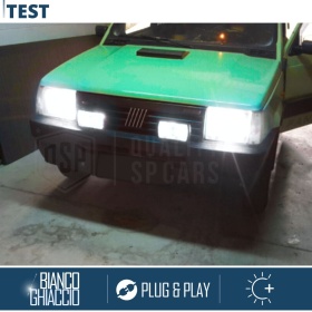 Kit Led H4 para FIAT PANDA 141 Luces de Cruce + Carretera 6500k 8000LM | Plug & Play CANbus