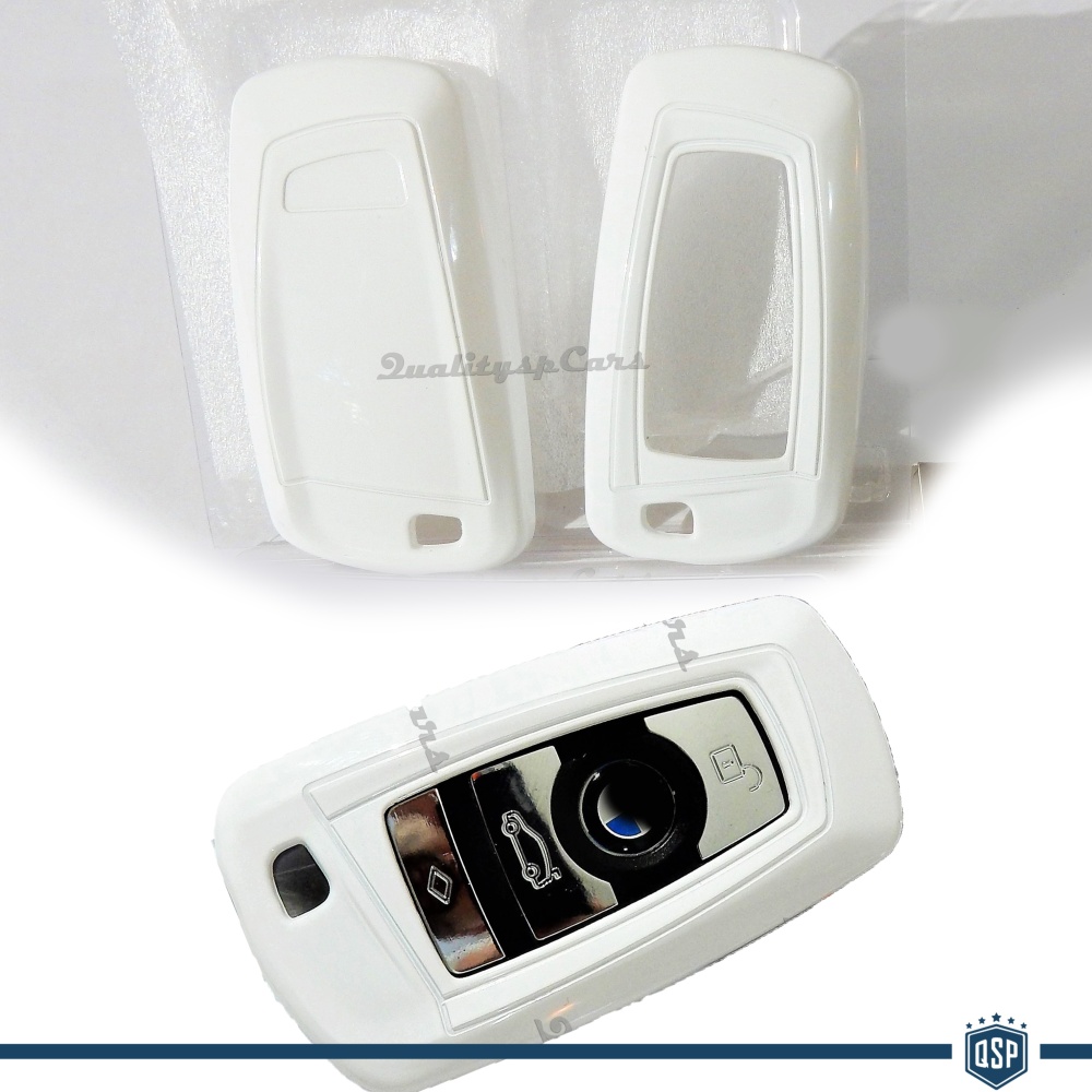 Funda Rígida Llave Mando Blanco para Bmw Carcasa Protectora en Abs Térmico Funda Rígida Llave Mando Blanco para Bmw Carcasa Protectora en Abs Térmico