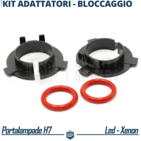 2X Adaptatores del Retenedor Soporte Bombilla para Montaje KIT LED H7 para Mitsubishi