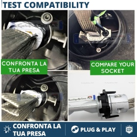 2X Adaptatores del Retenedor Soporte Bombilla para Montaje KIT LED H7 para Skoda