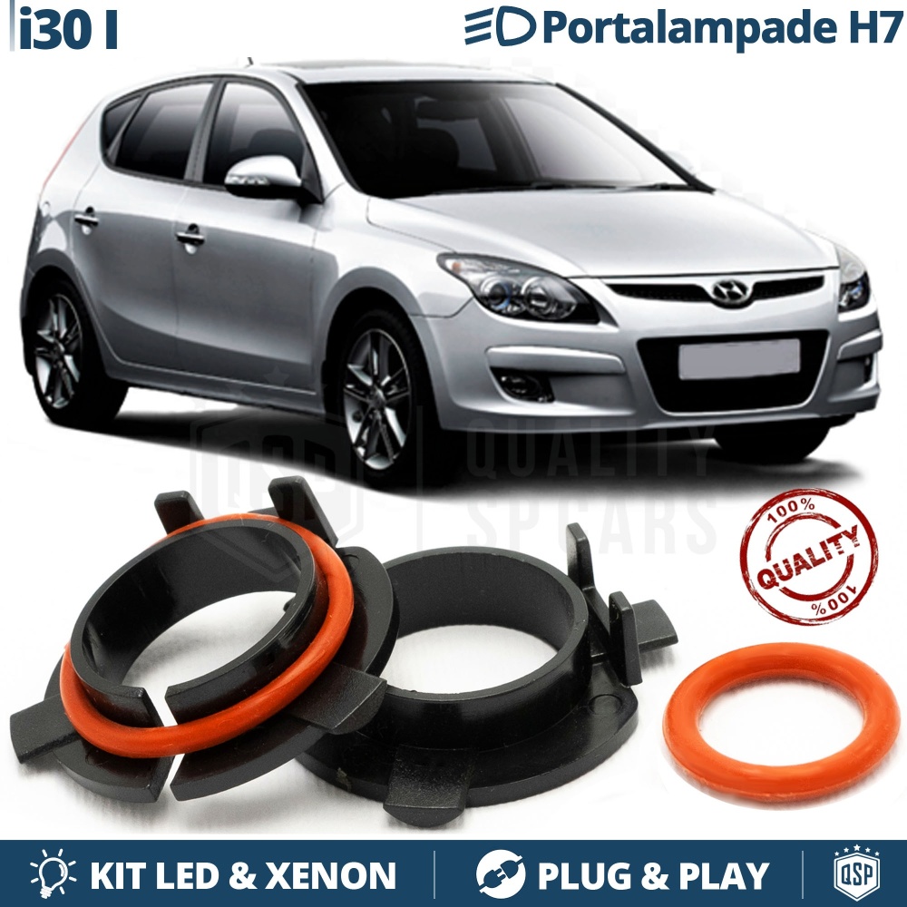 2 ADAPTORES del Retenedor Soporte Bombilla para HYUNDAI i30 1 | Montaje KIT LED H7, Xenon 2 ADAPTORES del Retenedor Soporte Bombilla para HYUNDAI i30 1 | Montaje KIT LED H7, Xenon