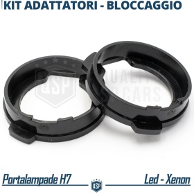2 Adaptatores del Retenedor LED H7 Soporte Bombilla Montaje KIT LED XENON para Coches SKODA
