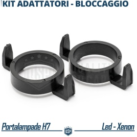 2 Adaptatores del Retenedor LED H7 Soporte Bombilla Montaje KIT LED XENON para Coches RENAULT