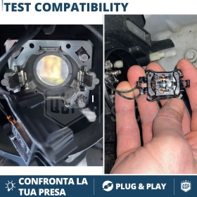 2 Adaptatores del Retenedor LED H7 Soporte Bombilla Montaje KIT LED XENON para Coches RENAULT