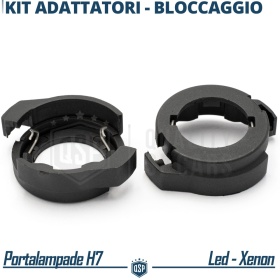 2 Adaptatores del Retenedor LED H7 Soporte Bombilla Montaje KIT LED XENON para Coches ALFA ROMEO