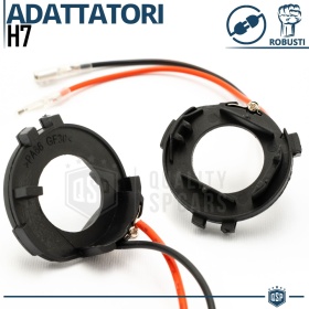 2X Adaptatores del Retenedor Soporte Bombilla para Montaje KIT LED H7 para Seat