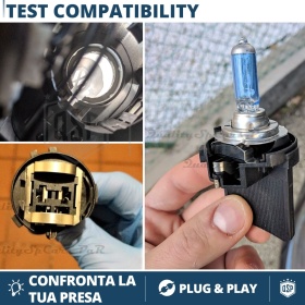 2X Adaptatores del Retenedor Soporte Bombilla para Montaje KIT LED H7 para Seat
