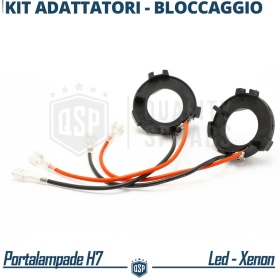 2X Adaptatores del Retenedor Soporte Bombilla para Montaje KIT LED H7 para Seat