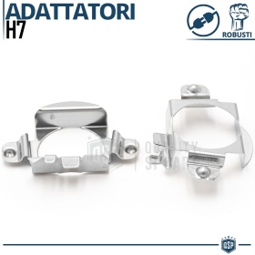 2X Adaptatores del Retenedor Soporte Bombilla para Montaje KIT LED H7 para Lancia