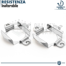 2X Adaptatores del Retenedor Soporte Bombilla para Montaje KIT LED H7 para Lancia