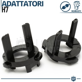 2X Adaptatores del Retenedor Soporte Bombilla para Montaje KIT XENON H7 para Skoda