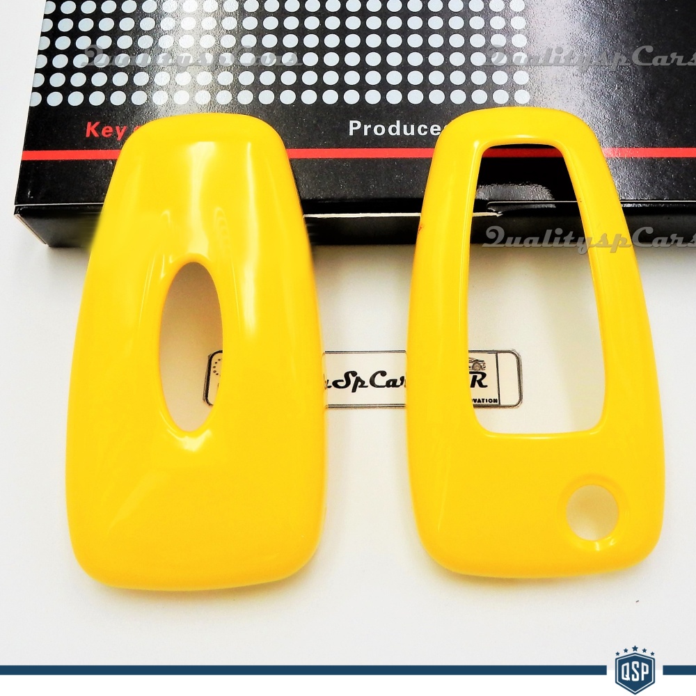 Funda Rígida Llave Mando Amarillo para Ford Carcasa Protectora en Abs Térmico Funda Rígida Llave Mando Amarillo para Ford Carcasa Protectora en Abs Térmico
