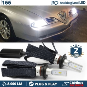 Kit LED H7 para Alfa Romeo 166 Luces de Cruce CANbus | 6500K Blanco Frío 8000LM