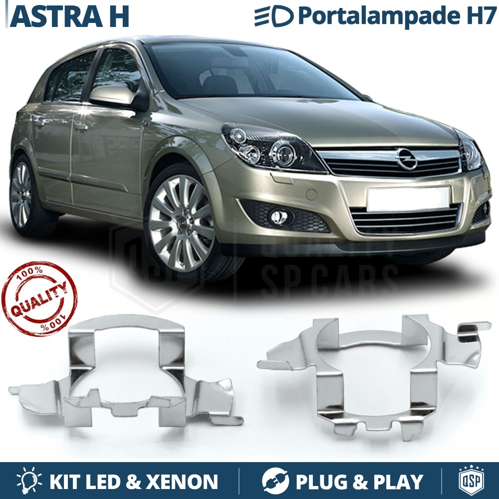 2X Adaptatores Soporte Bombilla H7 para OPEL ASTRA H para Montaje KIT LED Xenon 2X Adaptatores Soporte Bombilla H7 para OPEL ASTRA H para Montaje KIT LED Xenon