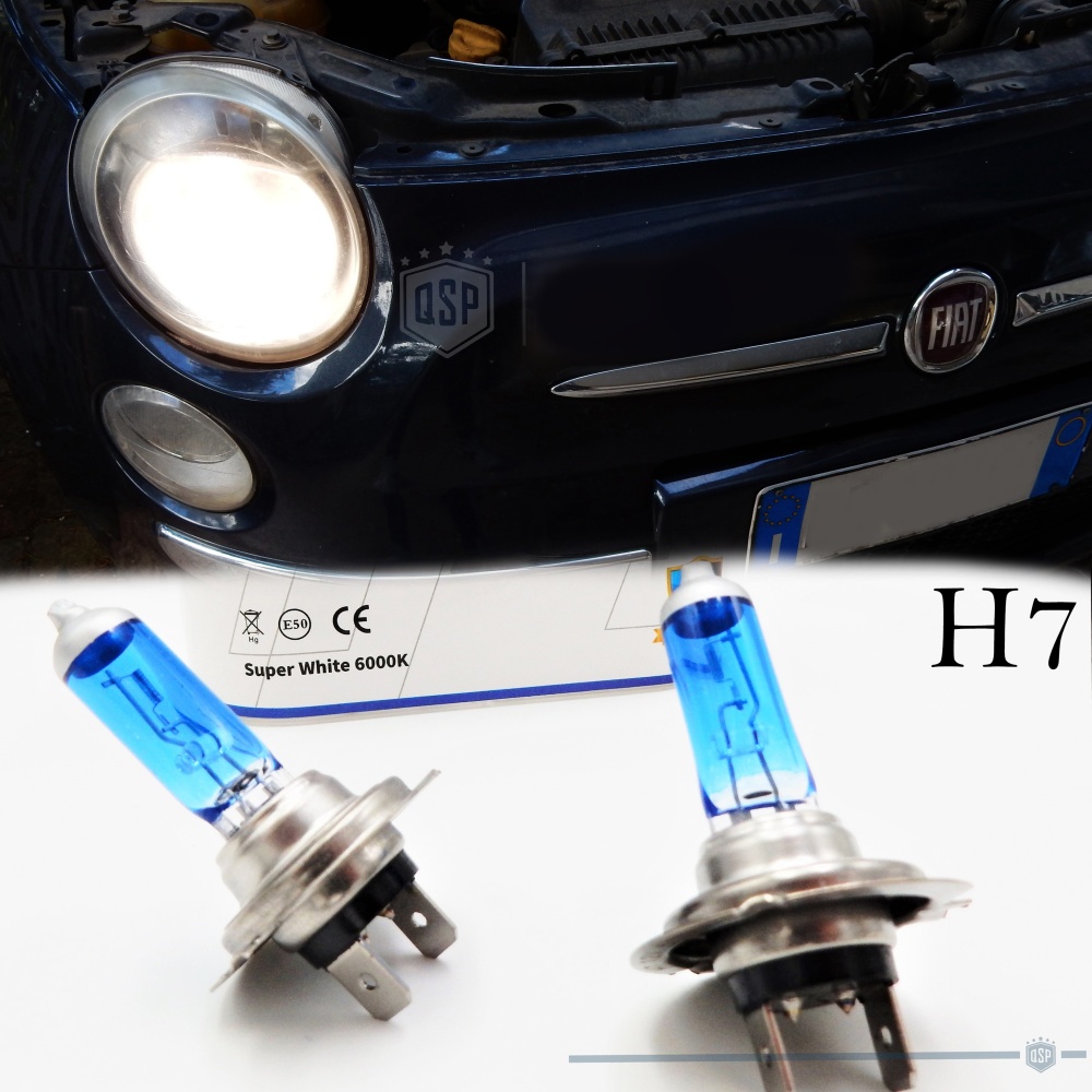 X2 H7 HALOGEN BULBS LIGHTS KIT 12V 55W, POWERFUL HEADLIGHT WHITE, XENON EFFECT, +35 Mt VISIBILITY X2 H7 HALOGEN BULBS LIGHTS KIT 12V 55W, POWERFUL HEADLIGHT WHITE, XENON EFFECT, +35 Mt VISIBILITY