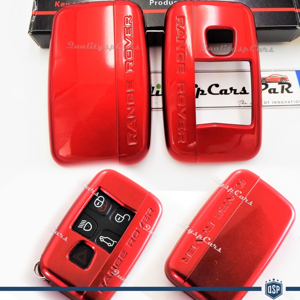 Funda Rígida Llave Mando Rojo para Land Rover Carcasa Protectora en Abs Térmico Funda Rígida Llave Mando Rojo para Land Rover Carcasa Protectora en Abs Térmico